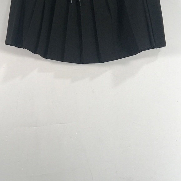 Oak And Fort Pleated Mini Skirt, Women's Size M - Black - Picture 6 of 9